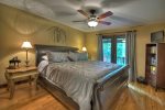 King Master Suite on Main-Level with Private Deck